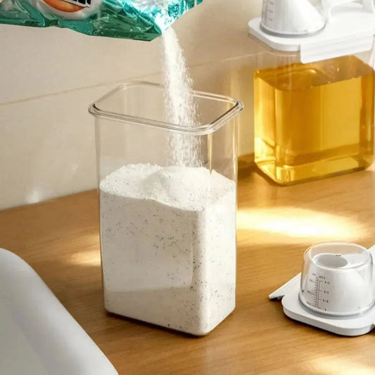 Multifunctional Airtight Jar Kit with Measuring Cup - Tazzi