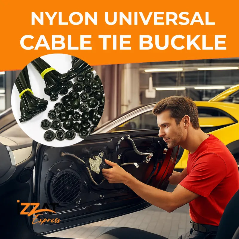 Pack of Multifunctional Cable Tie Buckles - Tazzi
