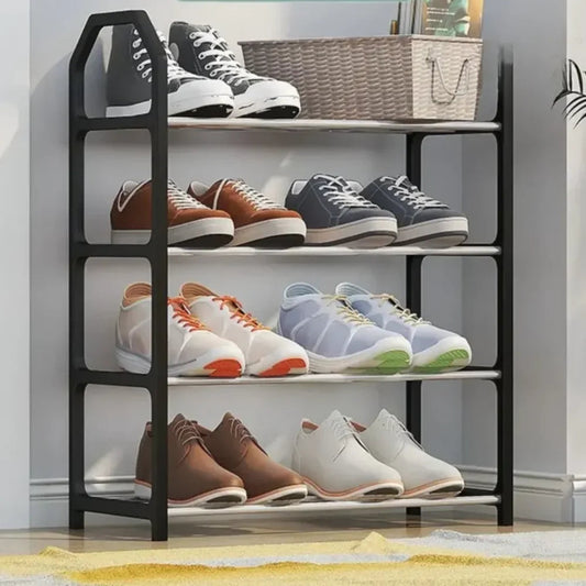 4-Tier Shoe Rack Organizer - Tazzi