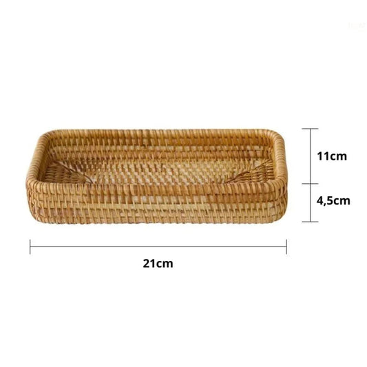 Asian Fiber Bathroom Organizer - Tazzi